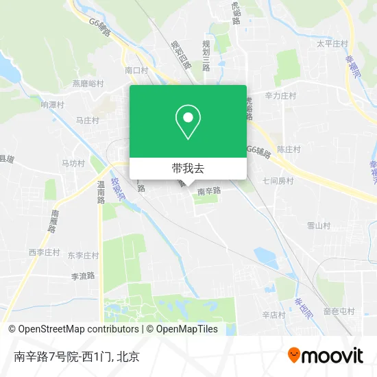 南辛路7号院-西1门地图