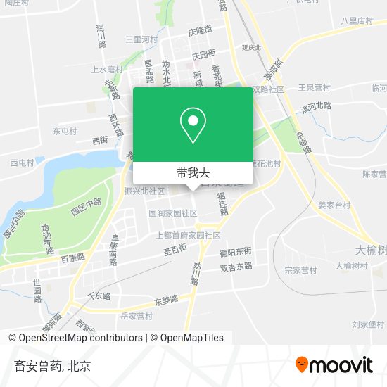 畜安兽药地图