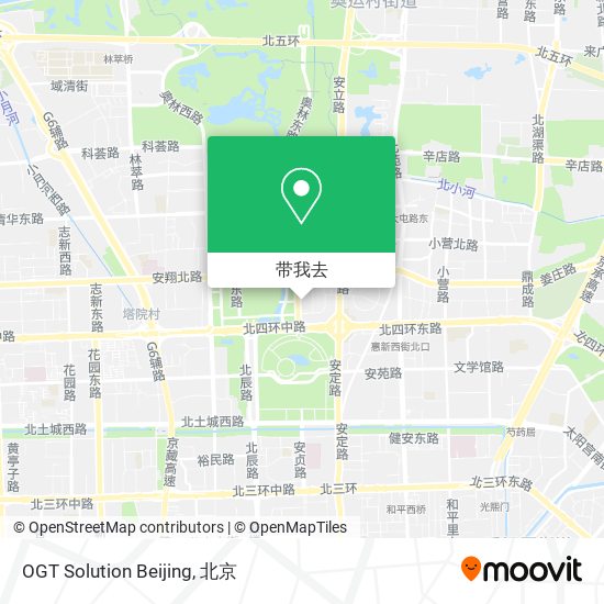 OGT Solution Beijing地图