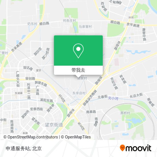 申通服务站地图