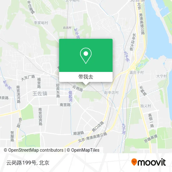 云岗路199号地图