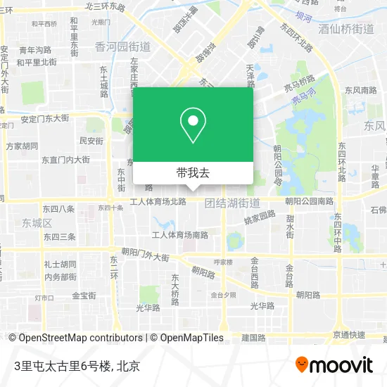 3里屯太古里6号楼地图