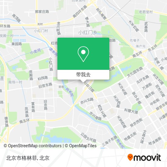 北京市格林菲地图