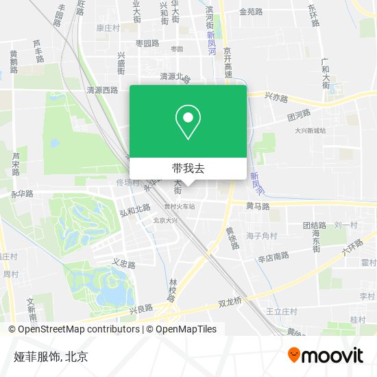 娅菲服饰地图