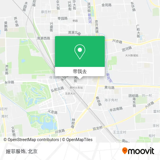 娅菲服饰地图