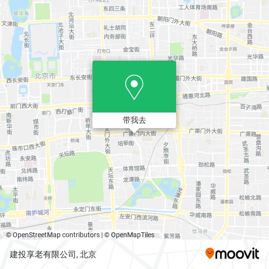 建投享老有限公司地图