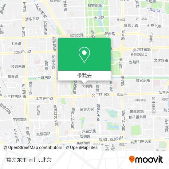 裕民东里-南门地图
