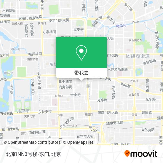 北京INN3号楼-东门地图