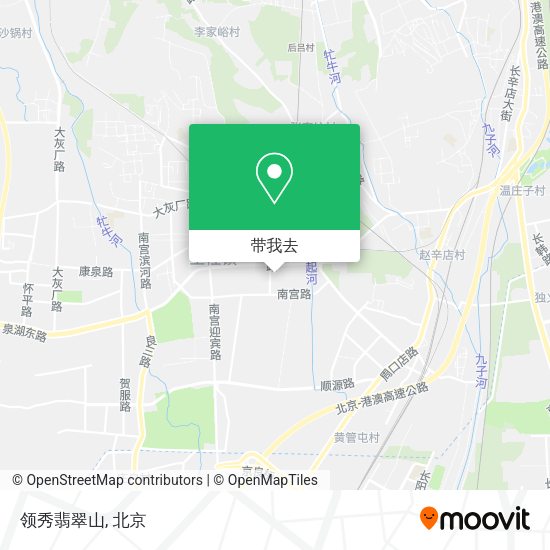 领秀翡翠山地图