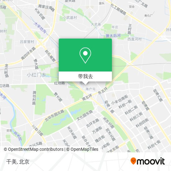 千美地图