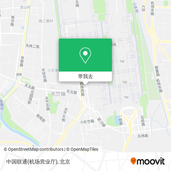 中国联通(机场营业厅)地图