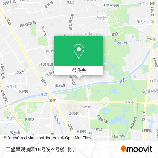 宝盛里观澳园18号院-2号楼地图