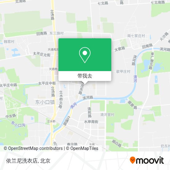 依兰尼洗衣店地图