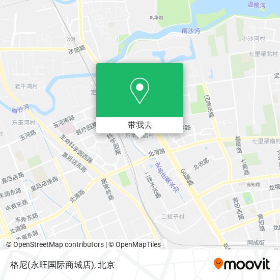 格尼(永旺国际商城店)地图
