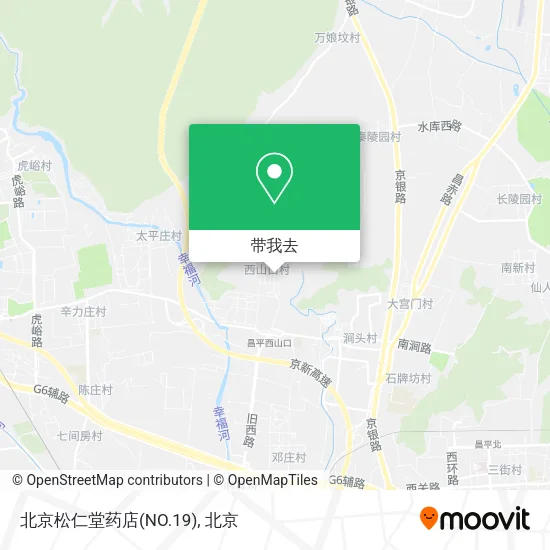 北京松仁堂药店(NO.19)地图