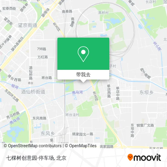 七棵树创意园-停车场地图