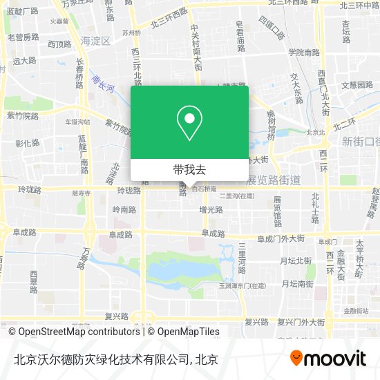 北京沃尔德防灾绿化技术有限公司地图
