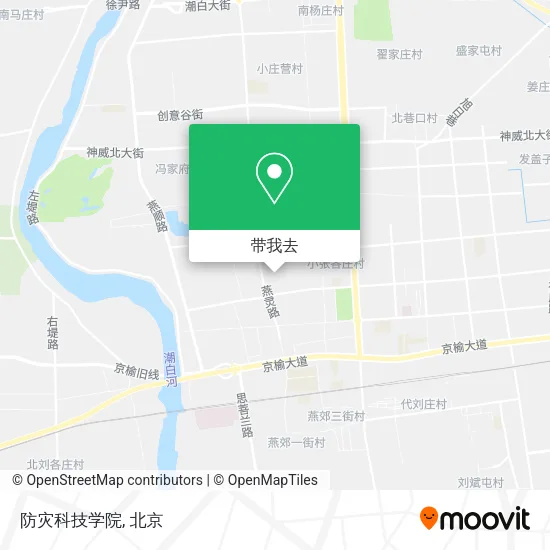 防灾科技学院地图