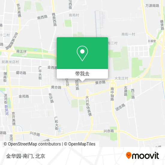 金华园-南门地图