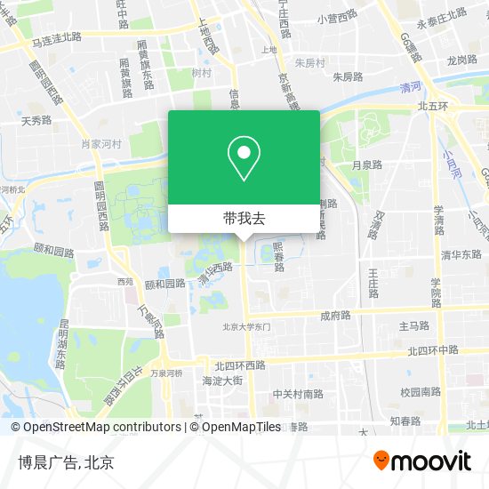博晨广告地图