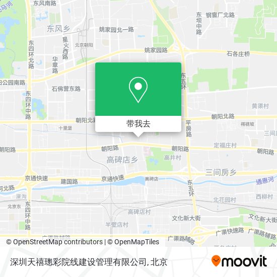 深圳天禧璁彩院线建设管理有限公司地图