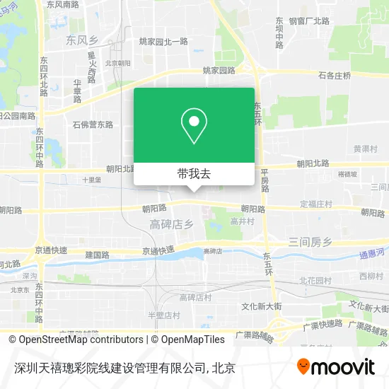 深圳天禧璁彩院线建设管理有限公司地图