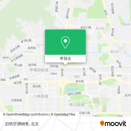 启明空调销售地图