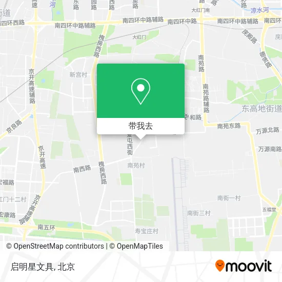 启明星文具地图