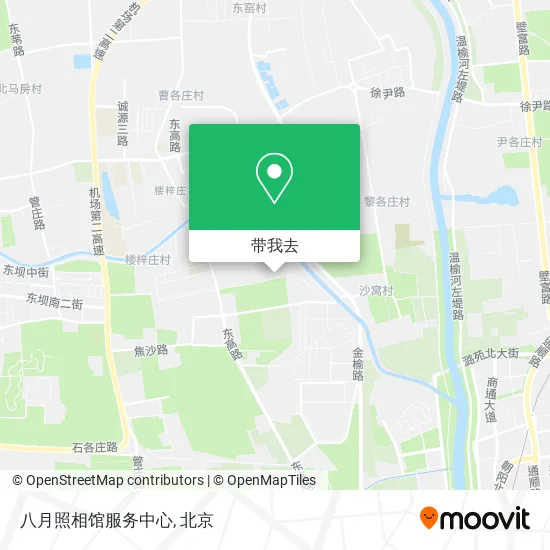 八月照相馆服务中心地图