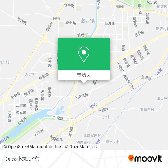 凌云小筑地图