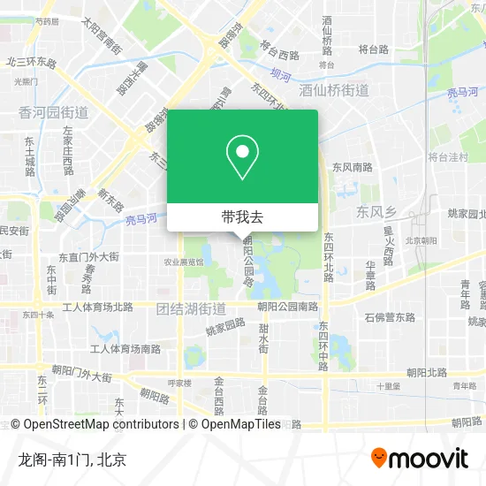 龙阁-南1门地图