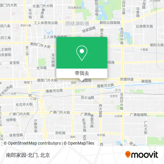 南郎家园-北门地图