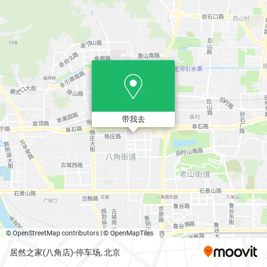 居然之家(八角店)-停车场地图