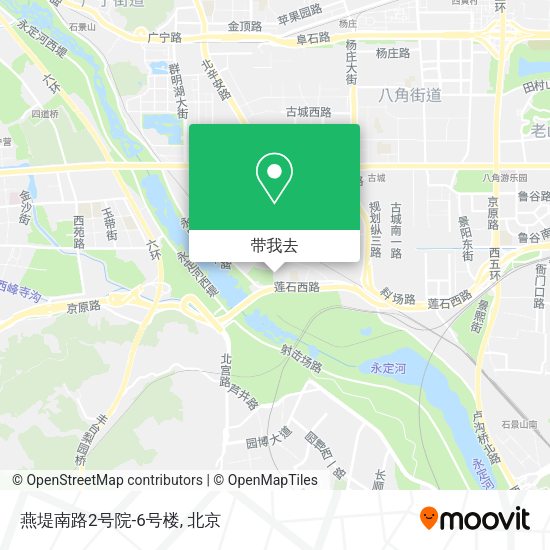 燕堤南路2号院-6号楼地图