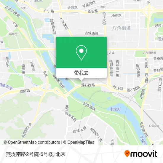 燕堤南路2号院-6号楼地图