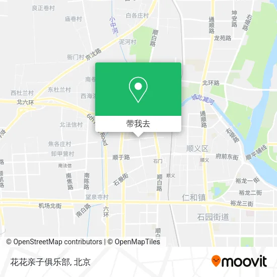 花花亲子俱乐部地图