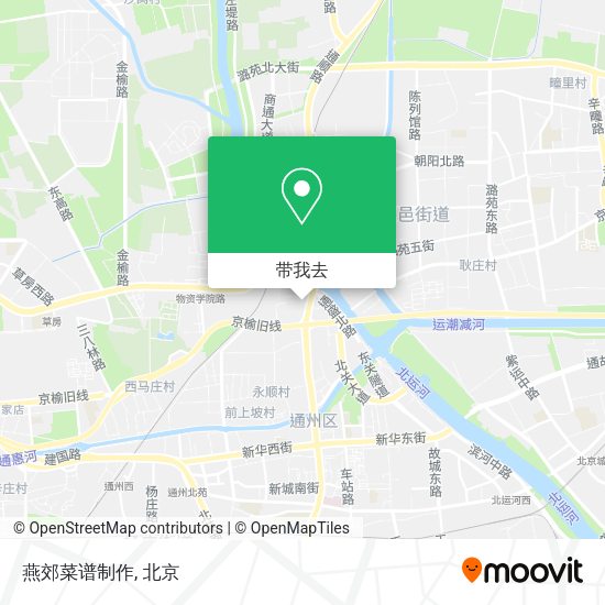 燕郊菜谱制作地图