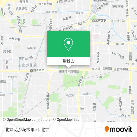 北京花乡花木集团地图