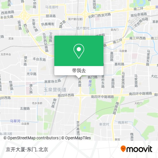 京开大厦-东门地图
