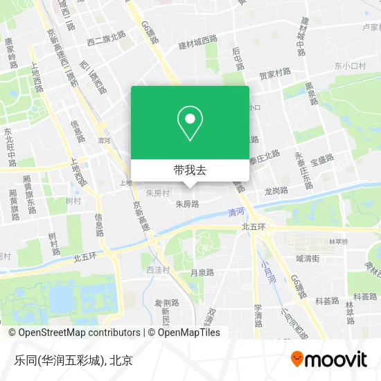 乐同(华润五彩城)地图