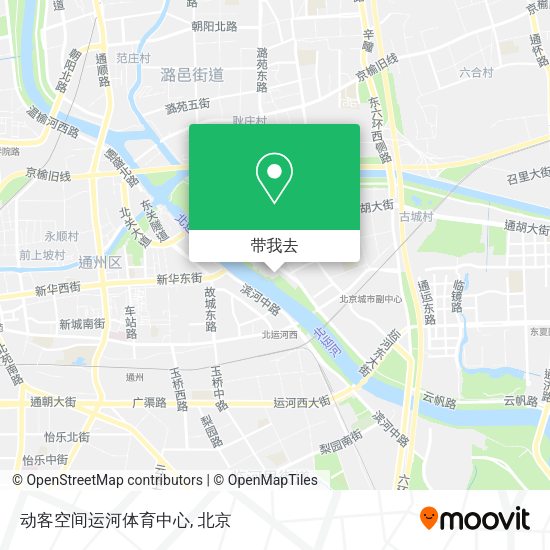 动客空间运河体育中心地图
