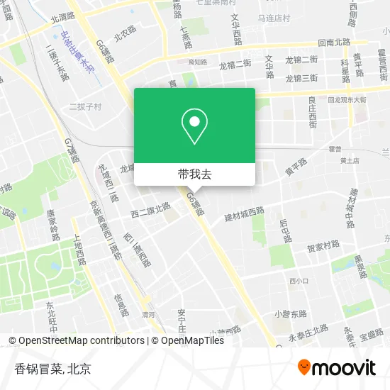 香锅冒菜地图