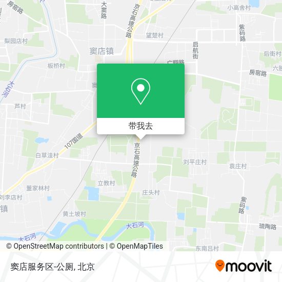 窦店服务区-公厕地图