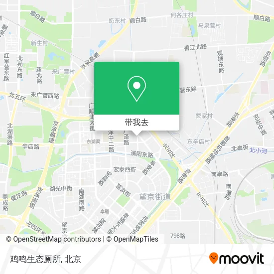 鸡鸣生态厕所地图