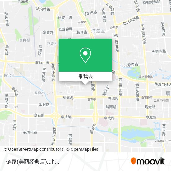 链家(美丽经典店)地图