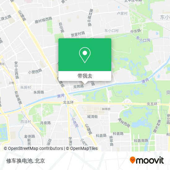 修车换电池地图