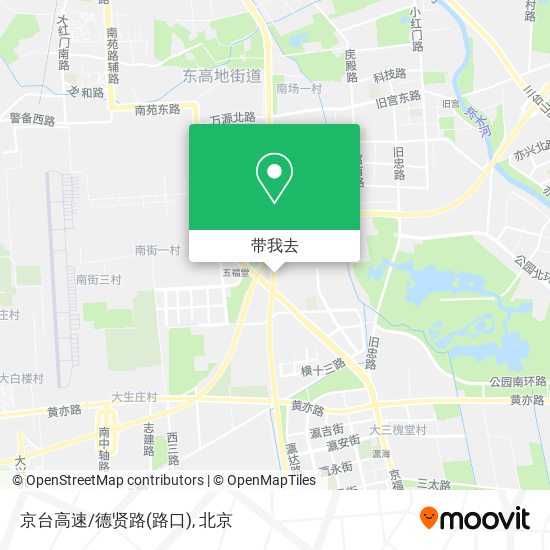 京台高速/德贤路(路口)地图