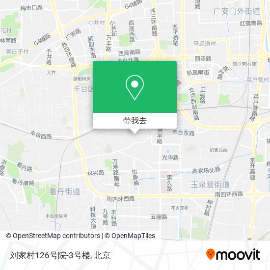 刘家村126号院-3号楼地图