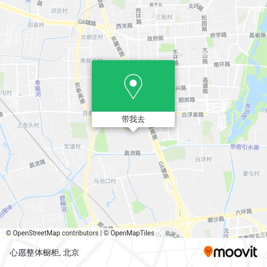 心愿整体橱柜地图