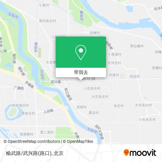 榆武路/武兴路(路口)地图